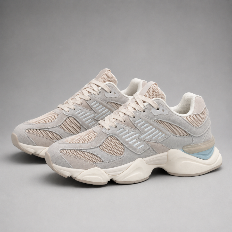 Be_ige_Chunky Lifestyle Sneakers – Premium Casual & Walking Shoes