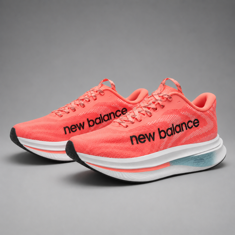 N_e_w_Balance FuelCell SuperComp Elite v4 – Coral Orange Carbon Running Shoes