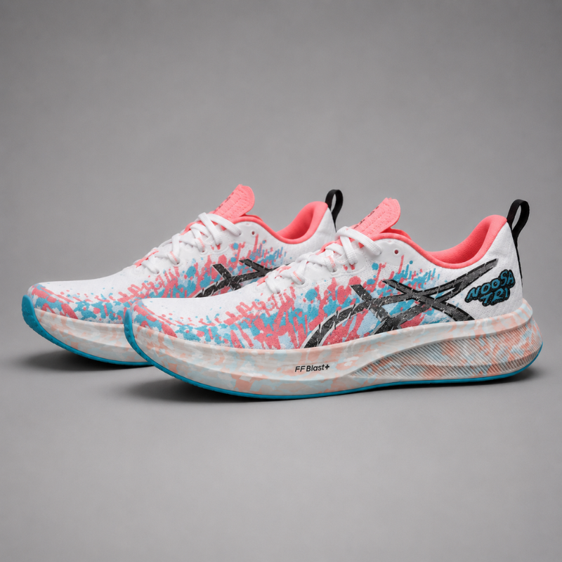 ASI_CS_Noosa Tri 16 – White/Pink Performance Running Shoes
