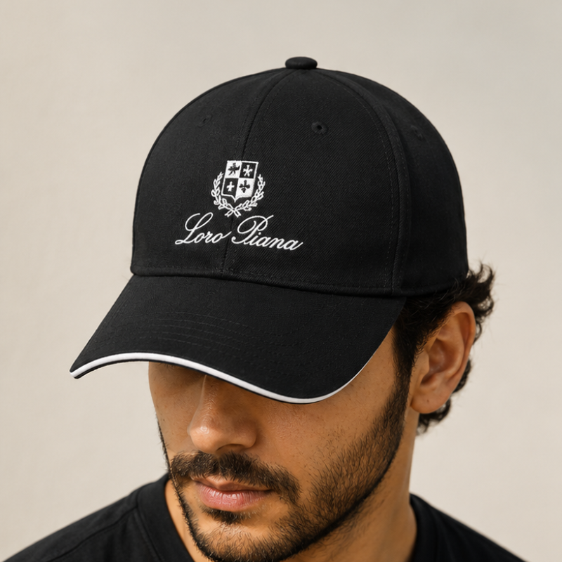 Bru_nello_Cucinelli Premium Cotton Baseball Cap | Luxury Adjustable Unisex Cap