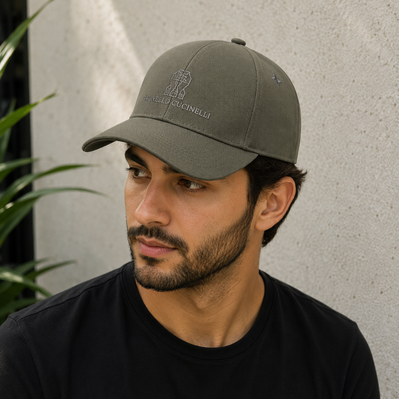 Lo_uis Vuit_ton Premium Olive Green Baseball Cap