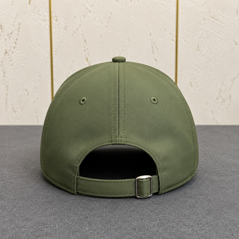 Lo_ro_Pia_na Premium Embroidered Baseball Cap – Olive Green