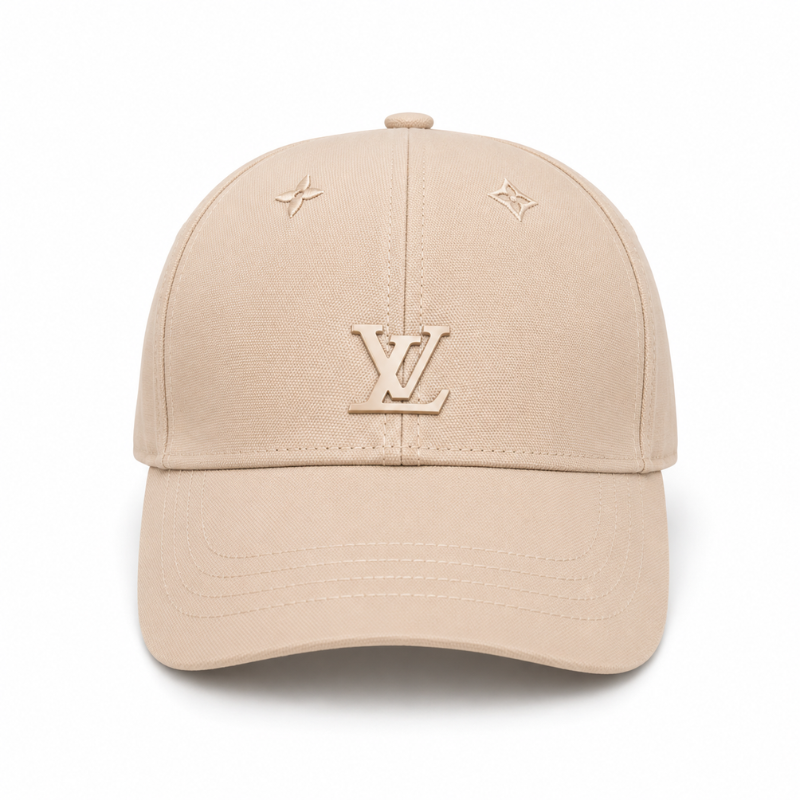 Pre_mium Be_ige Adjustable Baseball Cap | Luxury Unisex Casual Cap