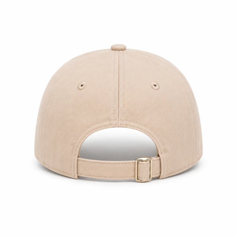 Pre_mium Be_ige Adjustable Baseball Cap | Luxury Unisex Casual Cap