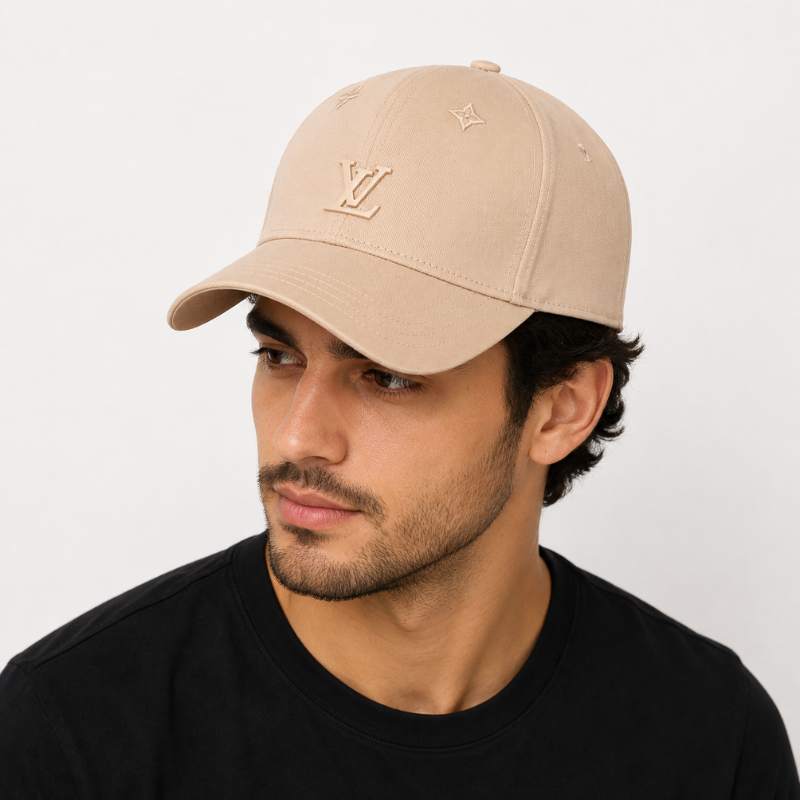 Pre_mium Be_ige Adjustable Baseball Cap | Luxury Unisex Casual Cap