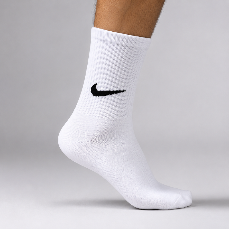 Pre_mium_Sp_orts Crew Socks Combo Pack (Pack of 5) | Breathable Cotton Athletic Socks for Men & Women