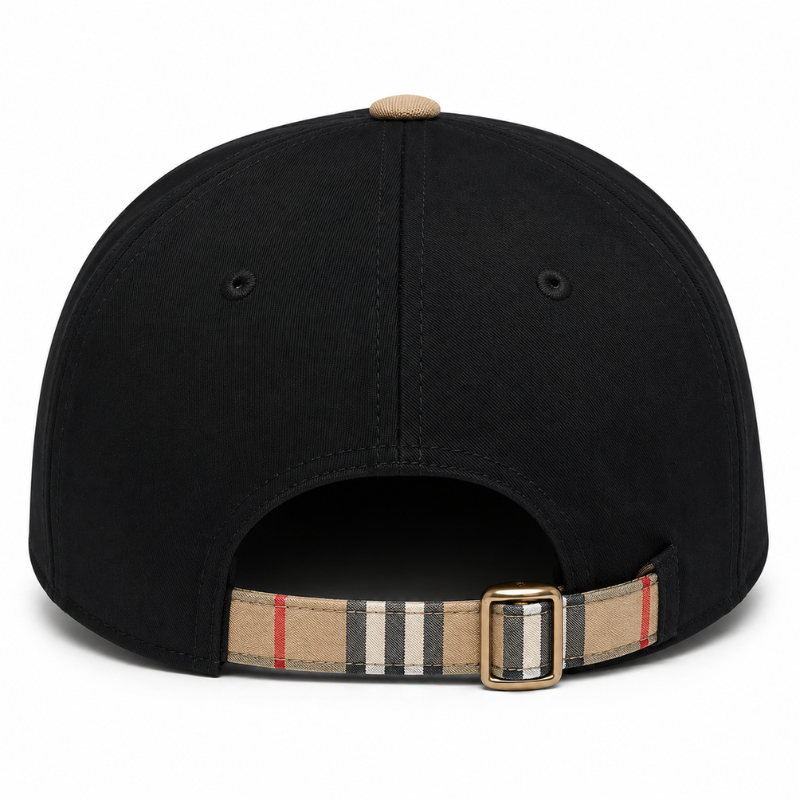 Pre_mium Black Emb_roidered Baseball Cap | Adjustable Unisex Casual Sports Cap
