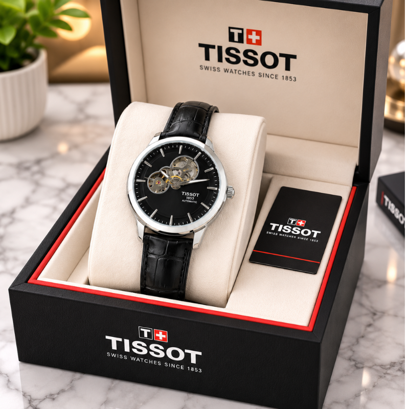 Tis_sot Automatic Skeleton Watch