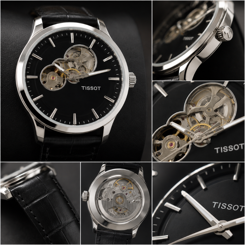 Tis_sot Automatic Skeleton Watch