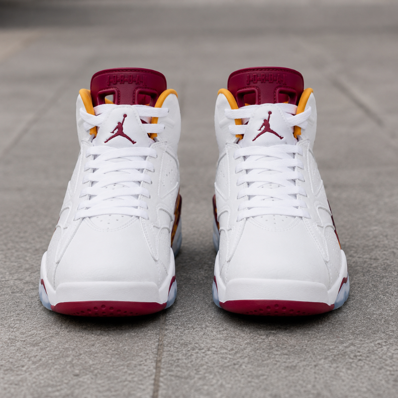 A_ir_Jor_dan 6 Retro High-Top Basketball Shoes | White/Maroon Premium Sneakers