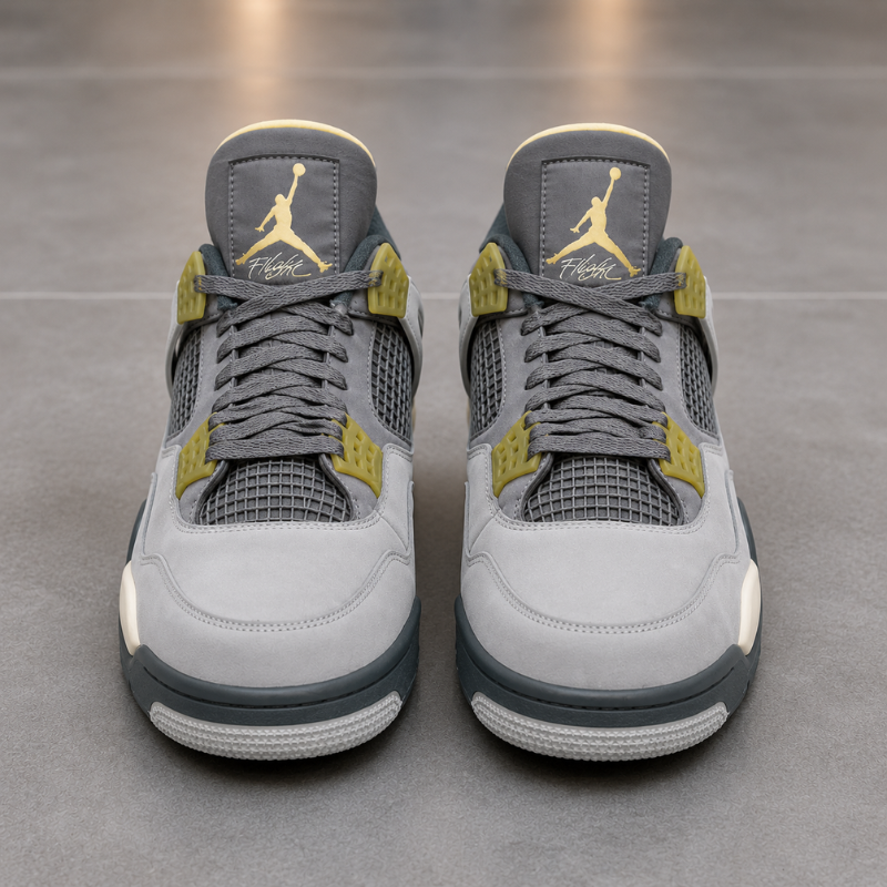 A_ir Jor_dan 4 Cool Grey Sneakers for Men