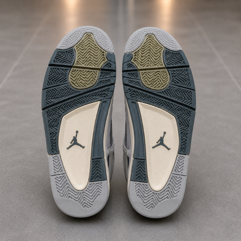A_ir Jor_dan 4 Cool Grey Sneakers for Men
