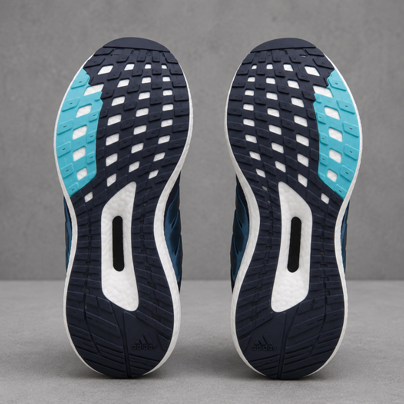 Adi_das Men's Navy Blue Running Shoes with Cushioned Boost Sole