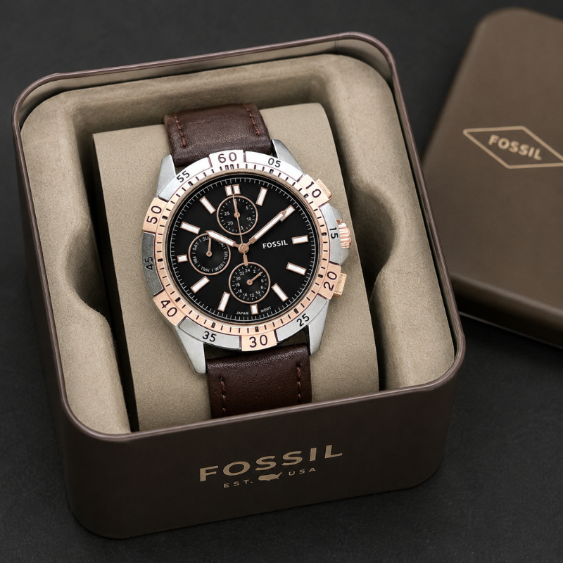 Tis_sot Men's Black Chronograph Analog Watch | Black Silicone Strap | Tachymeter Bezel | Quartz Movement | Premium Sports Wrist Watch