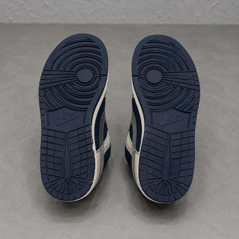 NIK_E  Men's Premium Navy & White Low-Top Casual Sneakers | Lace-Up Fashion Shoes | Comfortable Everyday Wear