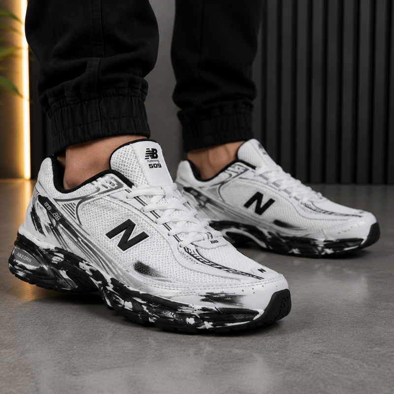 N_ew Bal_ance 509 ABZORB Men's Performance Running Shoes | Premium Mesh Sneakers | Lightweight Comfort