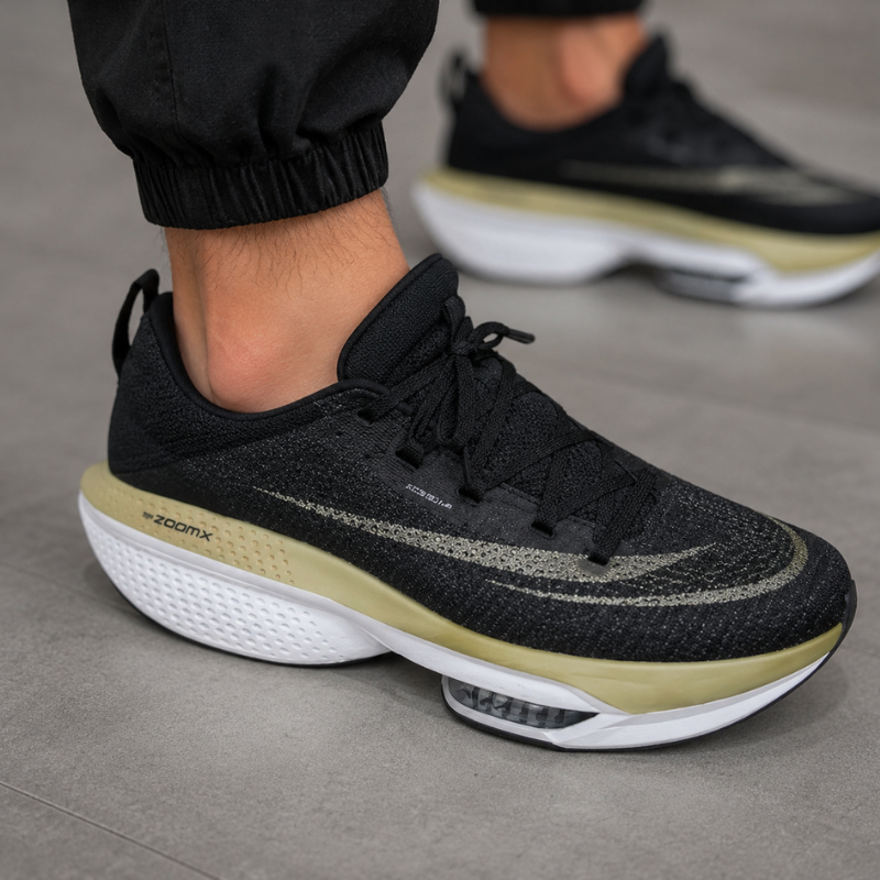 Ni_ke_Air ZoomX Premium Running Shoes – Black Beige
