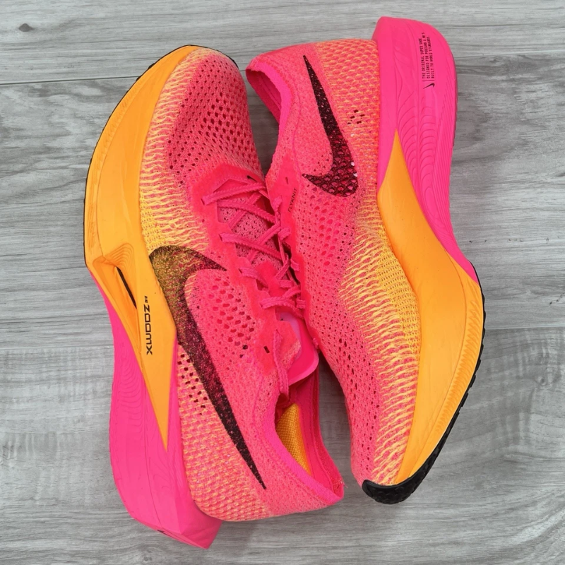 Ni_ke_ZoomX Elite Racer Pink Orange Running Shoes