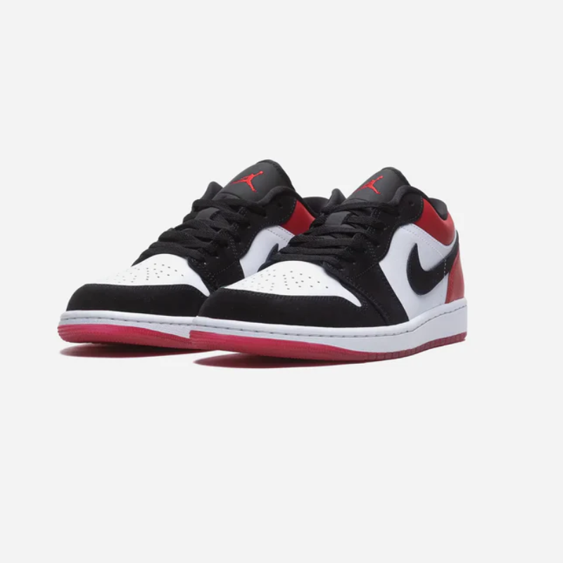 Ni_ke_Air_Jordan Low Black Red White Sneakers