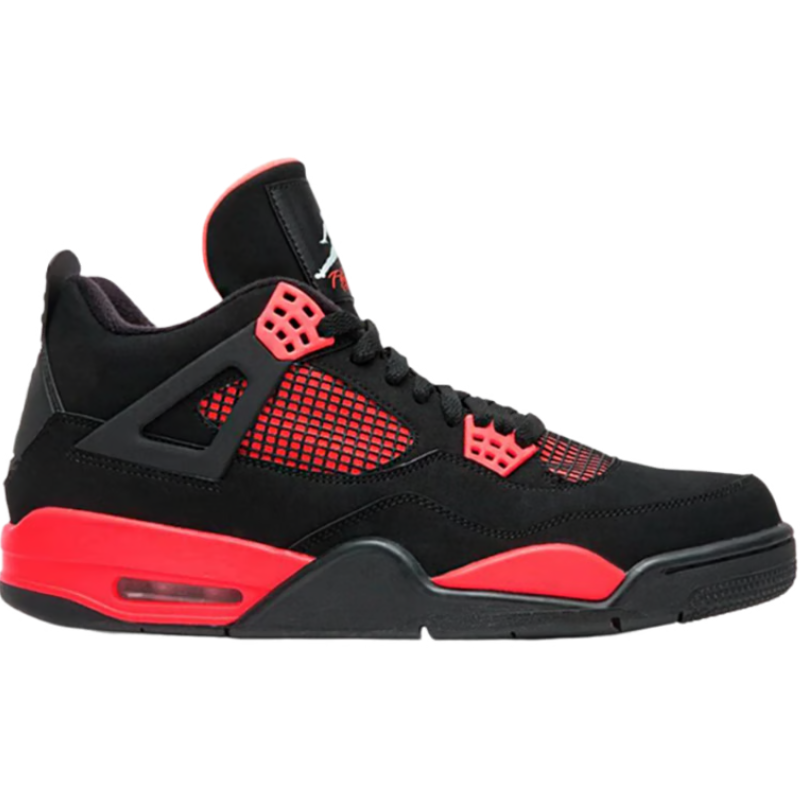 A_ir_Jordan 4 Retro Bred Reimagined – Black Red Edition