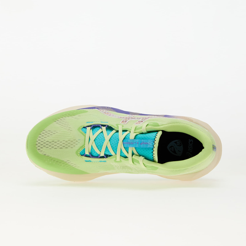 ASI_CS_Super_blast Max Running Shoes – Lime Green/Purple