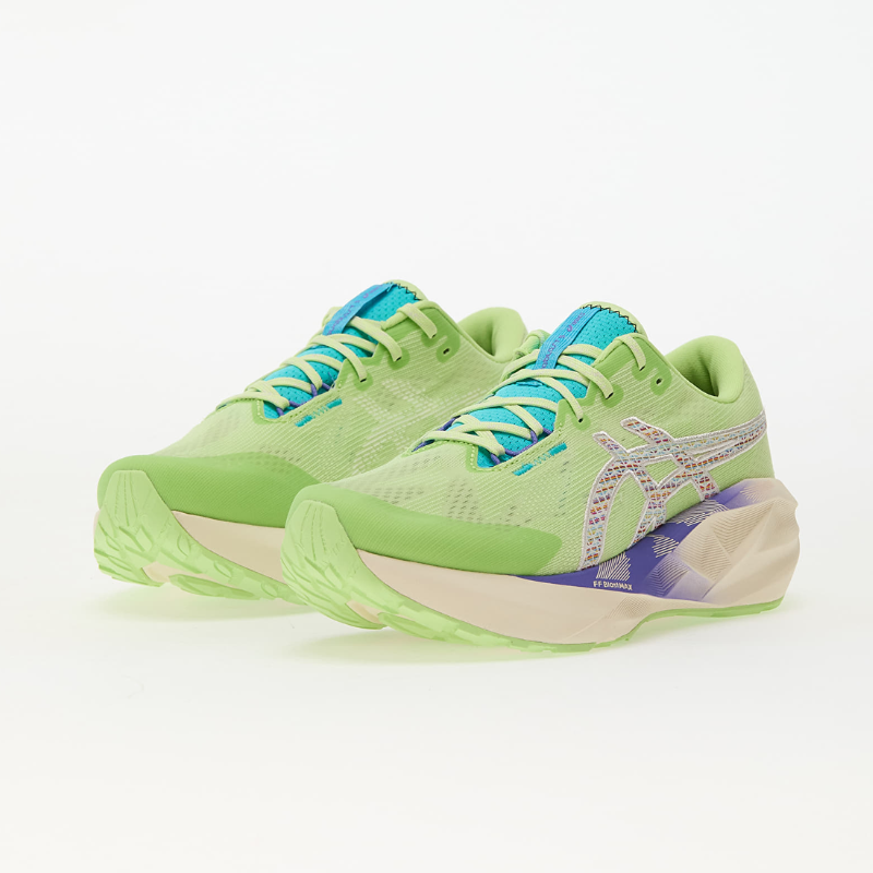 ASI_CS_Super_blast Max Running Shoes – Lime Green/Purple