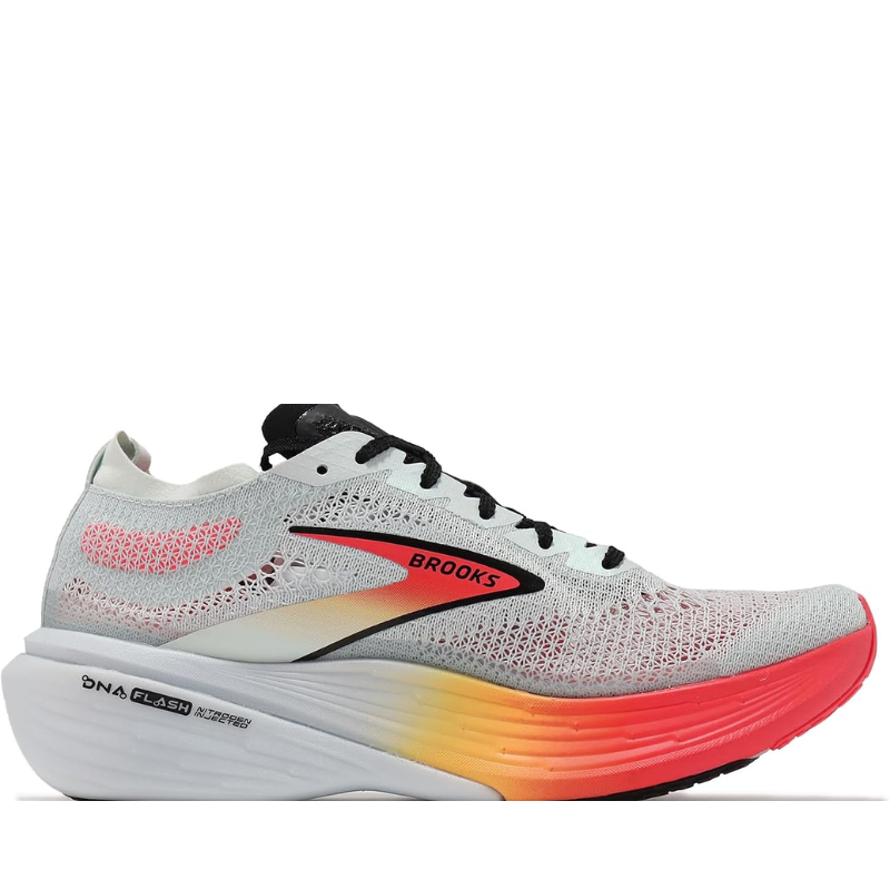 Bro_oks_Hyp_erion Elite Racing Shoes – White/Coral