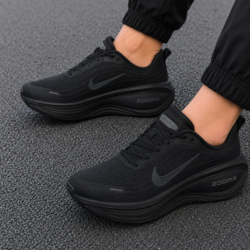 Ni_ke_Zoom_X Triple Black Running Shoes