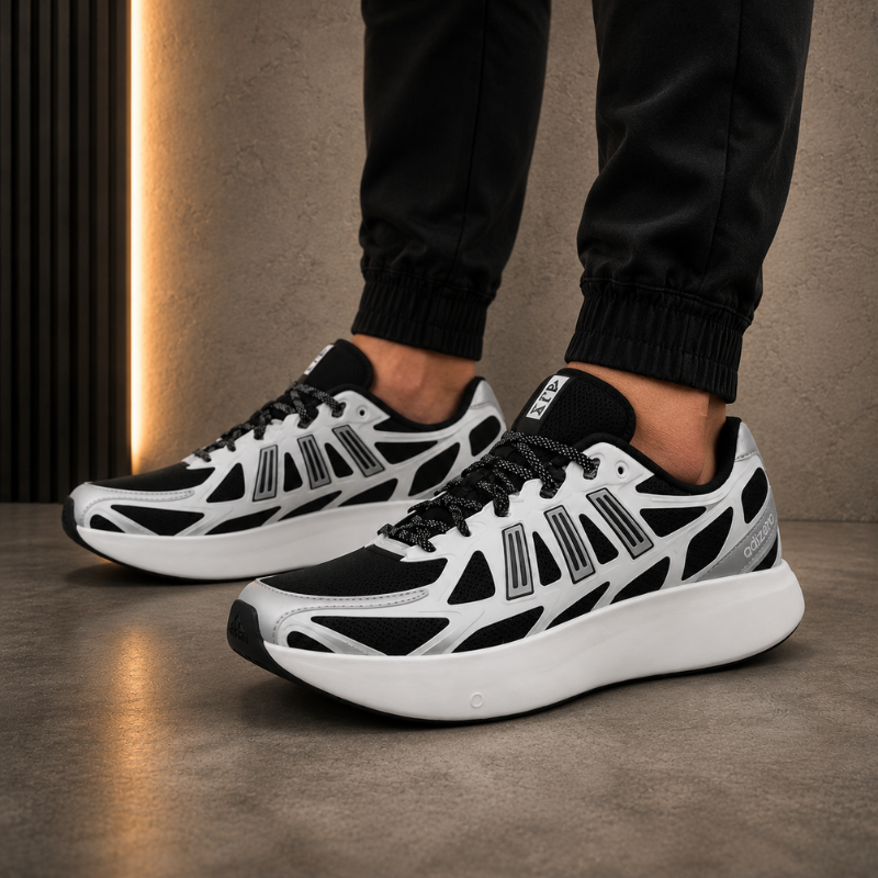 Adi_das_Adi_zero Evo SL Black Grey Running Shoes – Lightweight Performance Sneakers