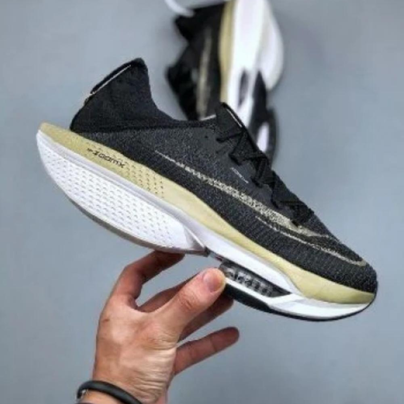 Ni_ke_Air ZoomX Premium Running Shoes – Black Beige
