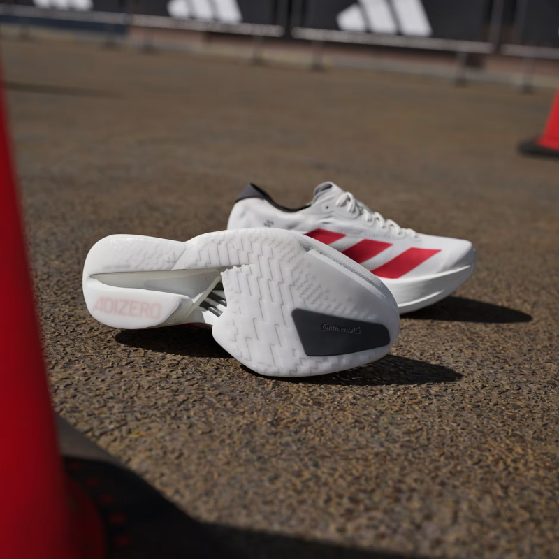 Adi_das Adizero Adios Pro 4 Off-White Berry Scarlet