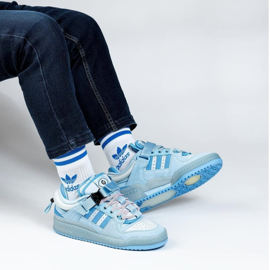 Adi_das x Bad Bunny Sky Blue Sneakers – Premium Lifestyle Shoes for Girls