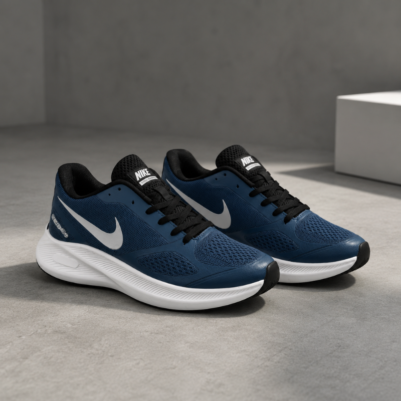 Ni_ke Air Downshifter 10 Men's Running Shoes | Lightweight Mesh Sports Sneakers | Blue/White