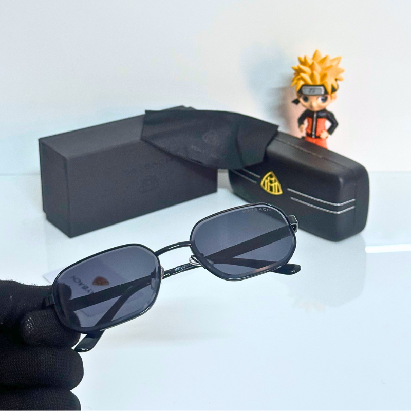 MAYB@CH Luxury Sunglasses – Premium Rimless Frame | UV Protection | Unisex Designer Eyewear
