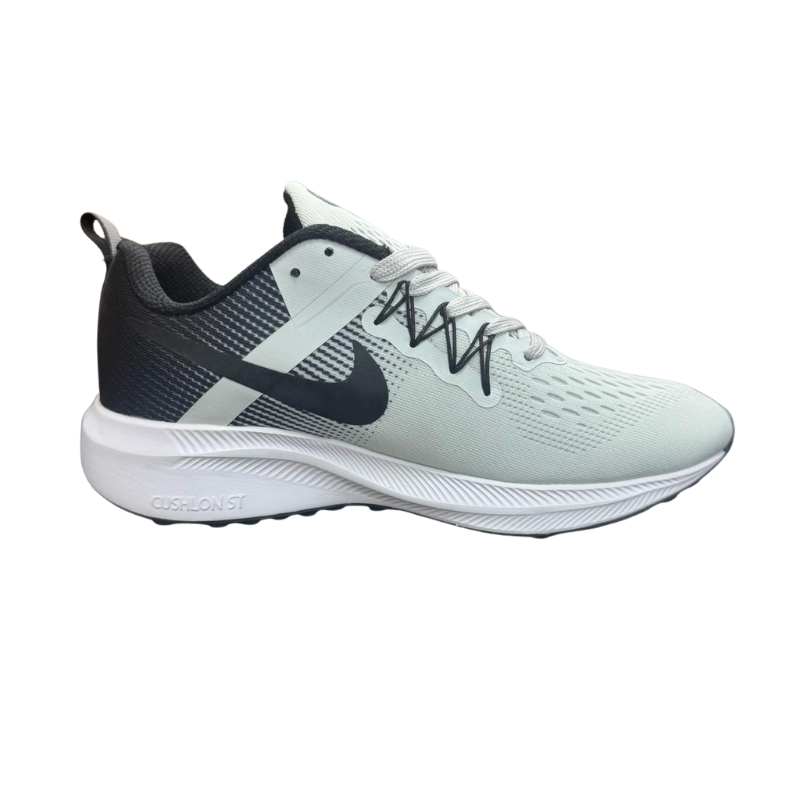 NI_KE RUN SHIELD WHITE BLACK