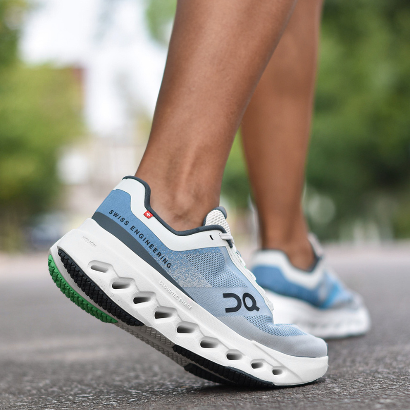 On Cl0ud surfer Next Niagara White Men’s Running Shoes | Lightweight Cushioned Sports Sneakers for Training & Daily Comfort