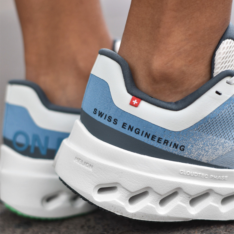 On Cl0ud surfer Next Niagara White Men’s Running Shoes | Lightweight Cushioned Sports Sneakers for Training & Daily Comfort