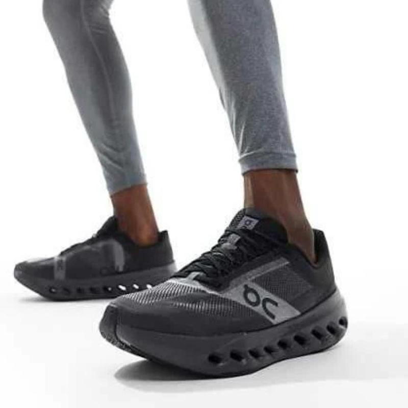 On Running Cl0udsurfer Next Lumos Black Iron Men’s Running Shoes | Lightweight Cushioned Sports Sneakers for Training & Daily Wear