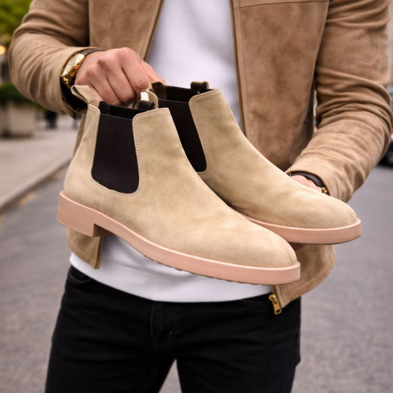 Christian Louboutin Chelsea Boots – Premium Luxury Leather Ankle Boots