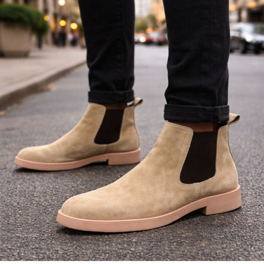 Christian Louboutin Chelsea Boots – Premium Luxury Leather Ankle Boots