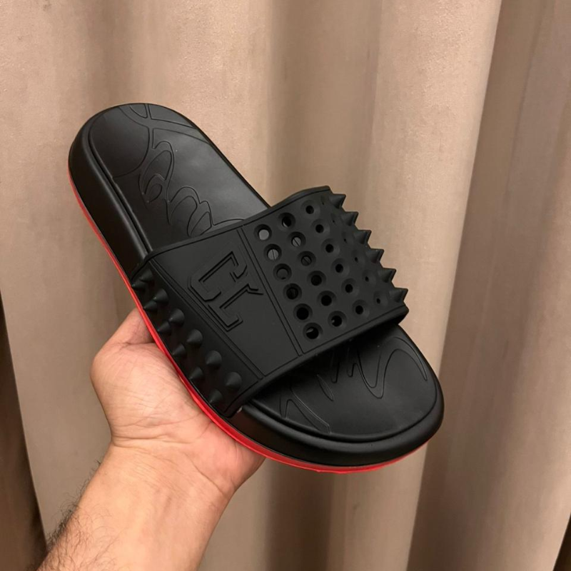 Chris_tian Loubo_utin Luxury Slides – Premium Designer Comfort