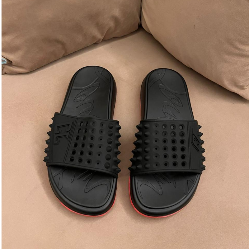 Chris_tian Loubo_utin Luxury Slides – Premium Designer Comfort