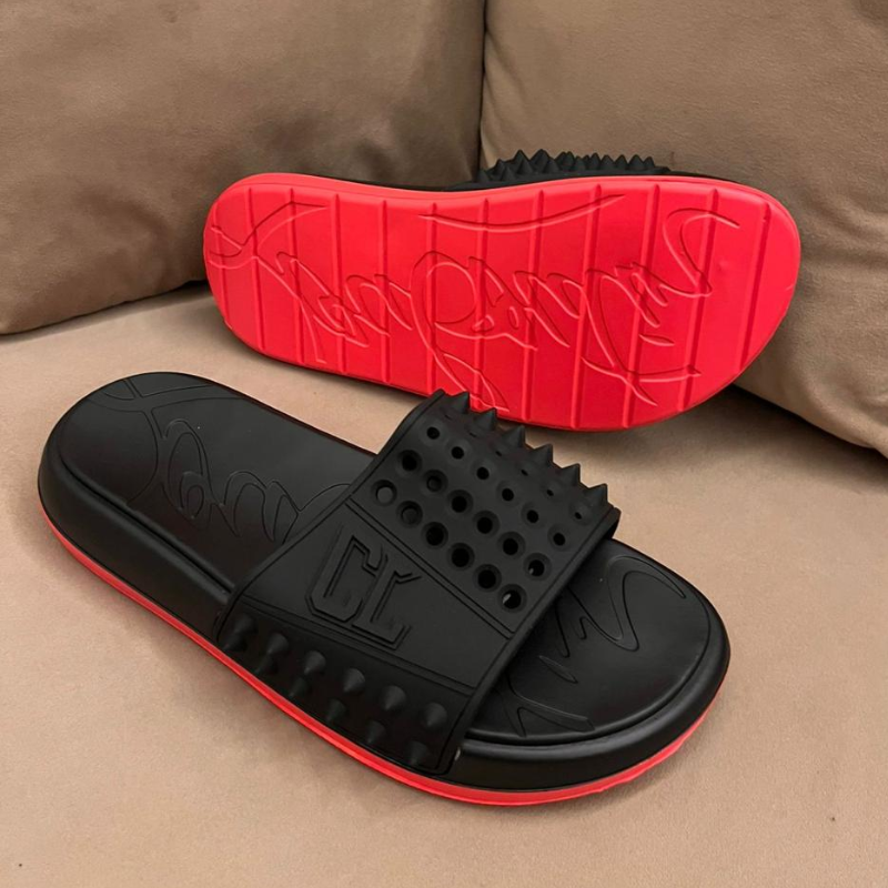 Chris_tian Loubo_utin Luxury Slides – Premium Designer Comfort