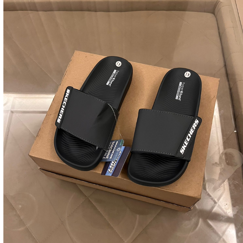Ske_chers Comfort Slide Sandals – Lightweight Everyday Wear
