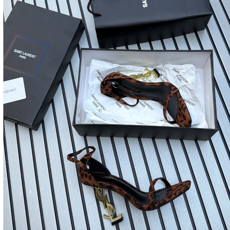 YSL Lux_ury Heels Premium Designer Party Wear Sandals