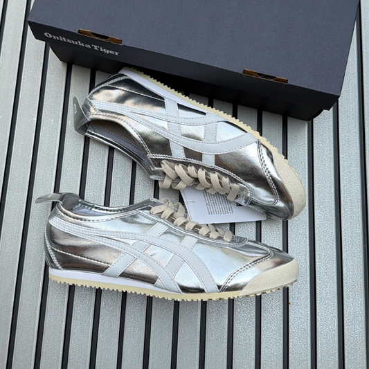 Onit_suka Tiger Silver Edition Sneakers for Boys