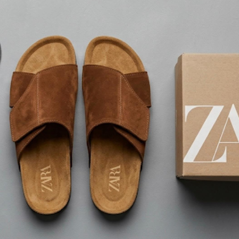 Za_ra Premium Casual Loafers – Light Brown | In Stock for Him