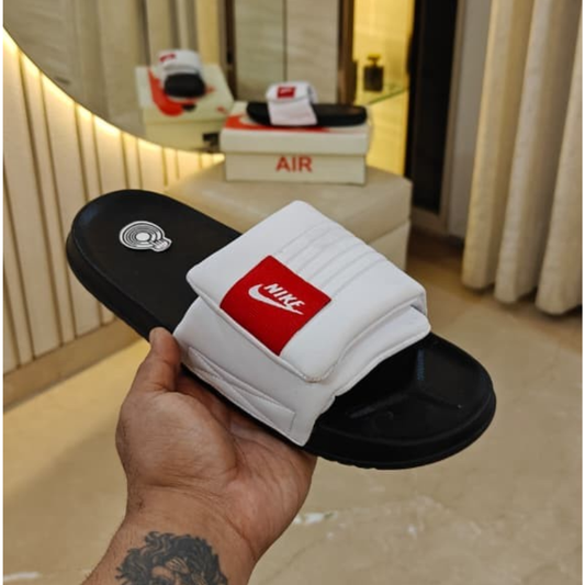 Ni_ke Offcourt Adjust Slides – White Edition | In Stock