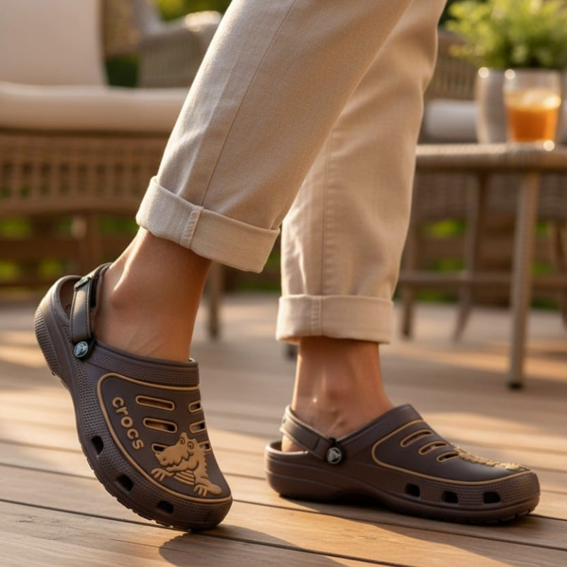Cro_cs Yukon Clog – Brown Edition | In Stock