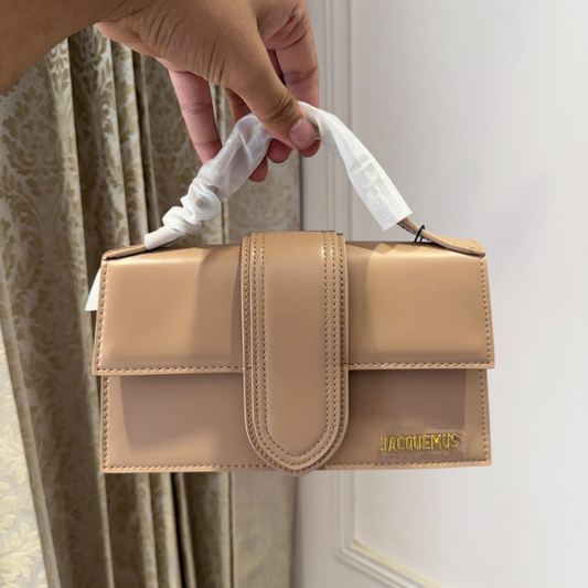 Jac_quemus Mini Top Handle Bag – Peach Luxury Handbag